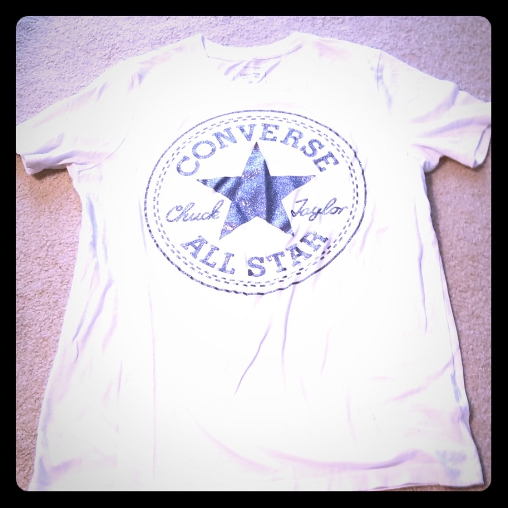 Converse All Star Chuck Taylor Glitter T shirt